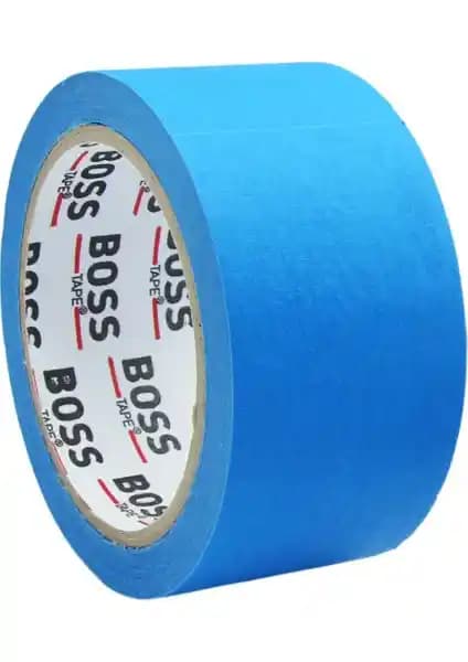 Boss Tape Mavi Renkli Maskeleme Boya Bandı: Yüksek Kalite ve Kullanım Kolaylığı Sağlar