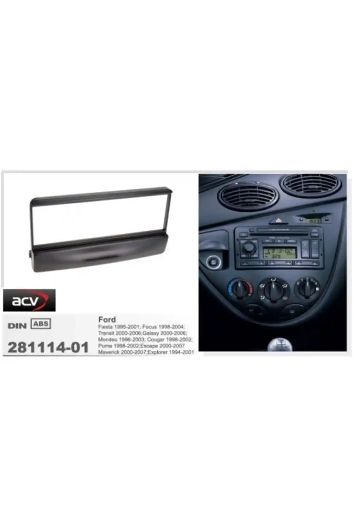 Cadence Ford Focus 1 Uyumlu Teyp Çerçevesi: Orijinal Görünüm Koruyan Montaj Çözümü