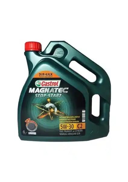 Castrol Magnatec Stop-Start 5W-30 C2 Motor Yağı 2024 Yılı Üretimi Güvenilir Performans
