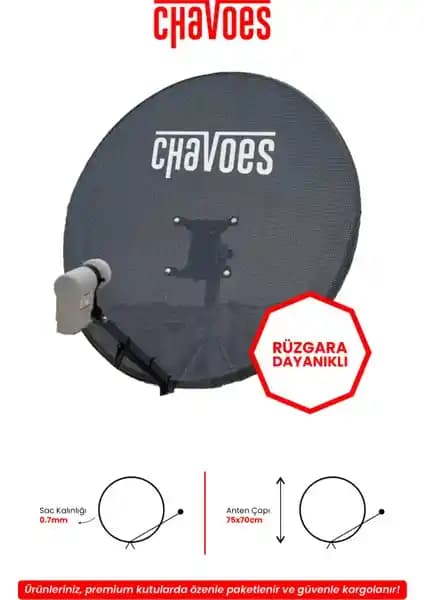 Chavoes Çanak Anten: Yüksek Performans ve Dayanıklılık Sunan Dış Mekan Anteni