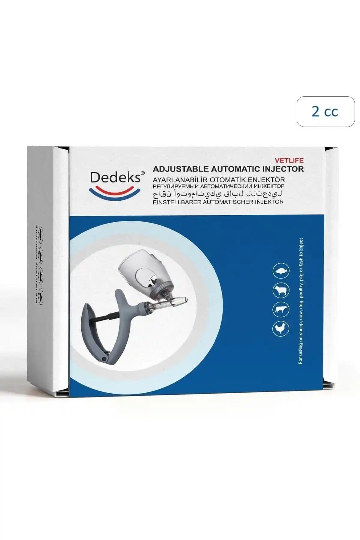 Dedeks Otomatik Enjektör 2 CC: Hayvan Sağlığı İçin Güvenilir ve Pratik Çözüm