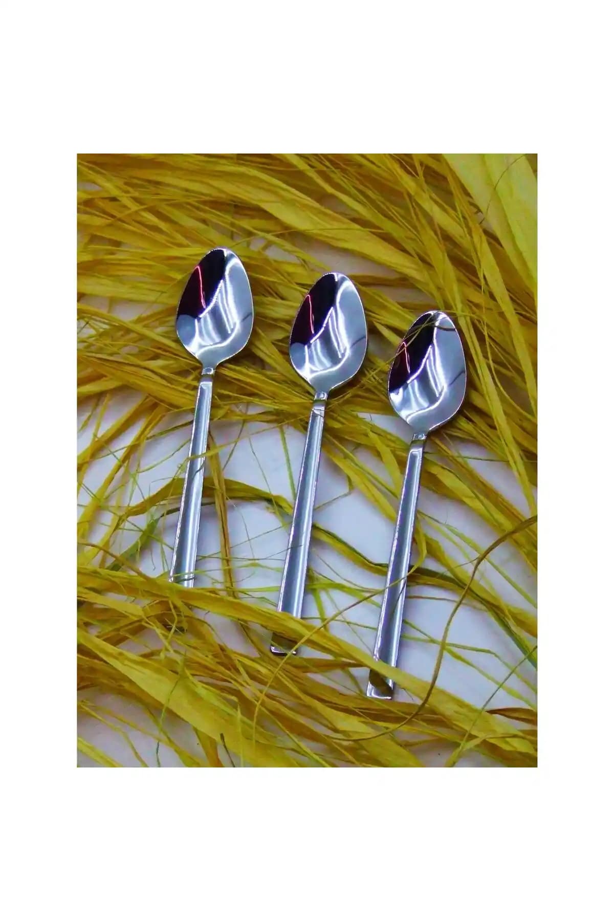 Doğuş Pazar 24 Adet Paslanmaz Lüx Çay Kaşığı Seti Yüksek Kalite ve Şıklık Sunar