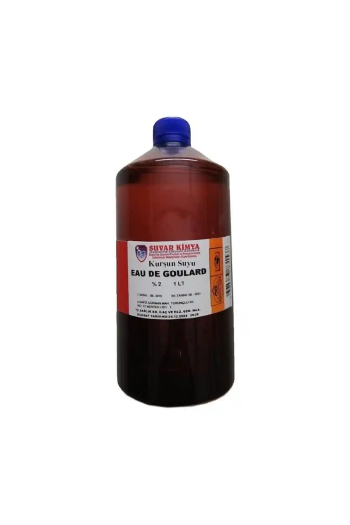 Dünya Medikal Eau De Goulard 1 Litre Yara ve Cilt Sorunları İçin Güvenilir Temizlik Ürünü