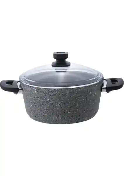 Emsan Titangranit 24 cm Derin Tencere: Dayanıklı ve Geniş Hacimli Mutfak Gereci