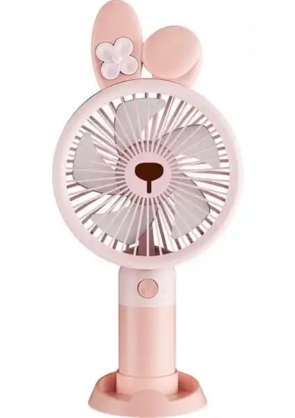 Enshall Model 3 Kademeli Mini Vantilatör: Pratik ve Şirin Yaz Serinliği Çözümü
