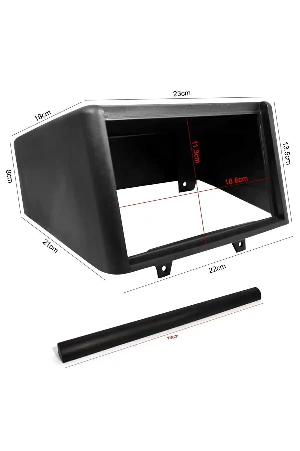 Fiat Doblo (2000-2010) İç Mekanına Uygun Estetik ve Dayanıklı Double Teyp Çerçevesi