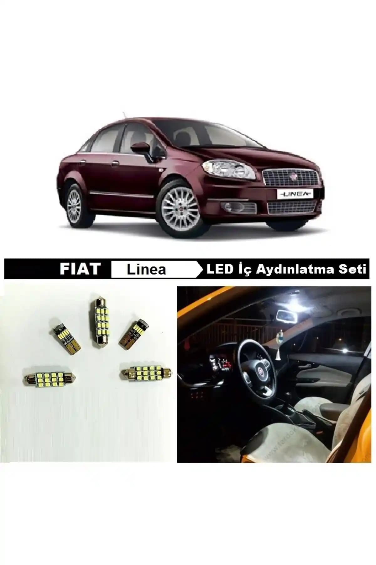 Fiat Linea İç Aydınlatma Ampul Seti: Modern ve Yüksek Performanslı LED Çözüm