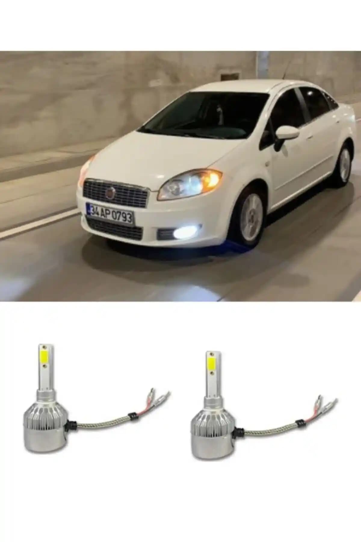 Fiat Linea İçin Yüksek Performanslı Led Xenon Sis Farı Ampulü H1 Ürün Özellikleri ve Avantajları