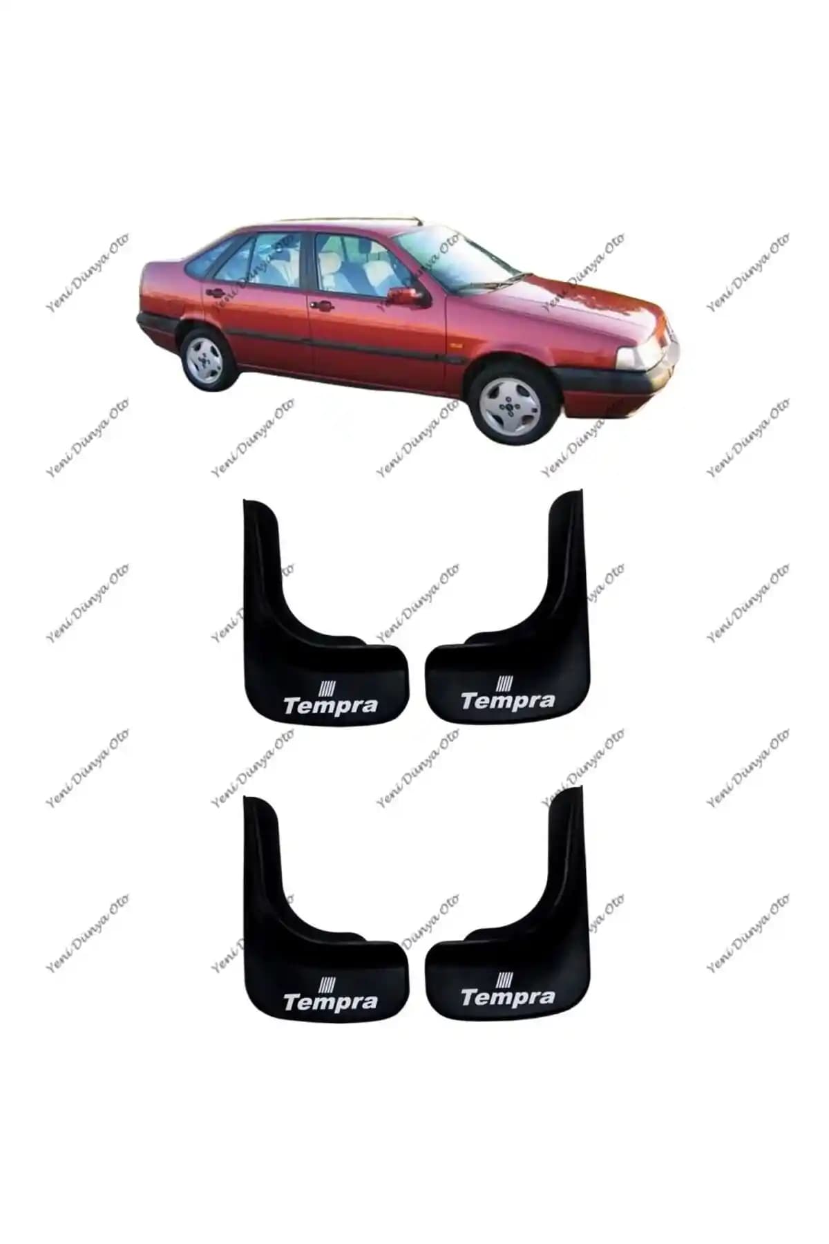 Fiat Tempra İçin 4'lü Paçalık Seti Koruma ve Estetik Artırıcı Ürünler