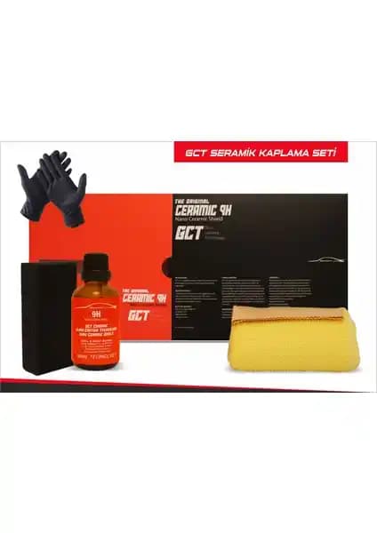 GCT Oto Seramik Kaplama Seti Ceramic 9H ile Uzun Süreli Araç Koruması ve Estetik Sağlama