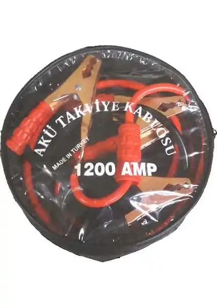 Gecko 1200 Amper Akü Takviye Kablosu Güç ve Dayanıklılık Sunar