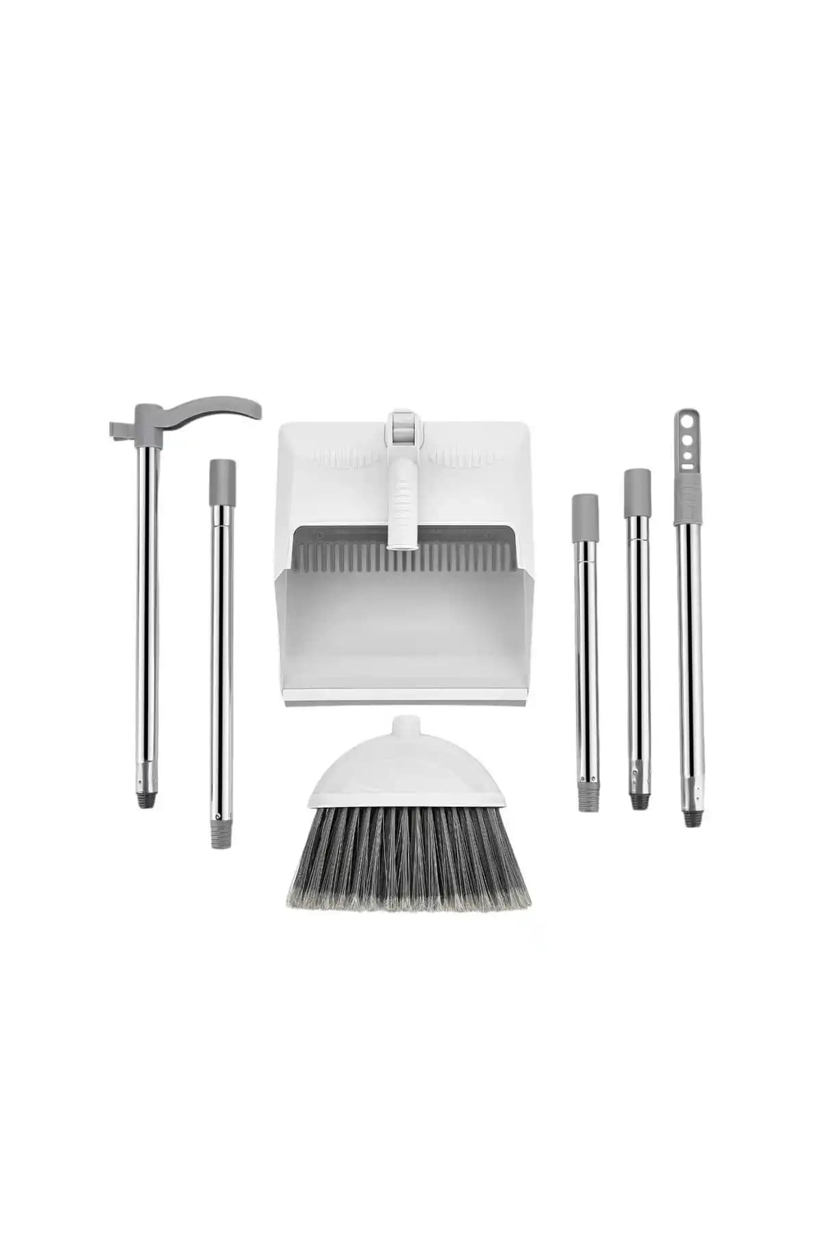 Genel Markalar Katlanabilir Ev Süpürge ve Faraş Seti: Çok Yönlü ve Pratik Temizlik Çözümü