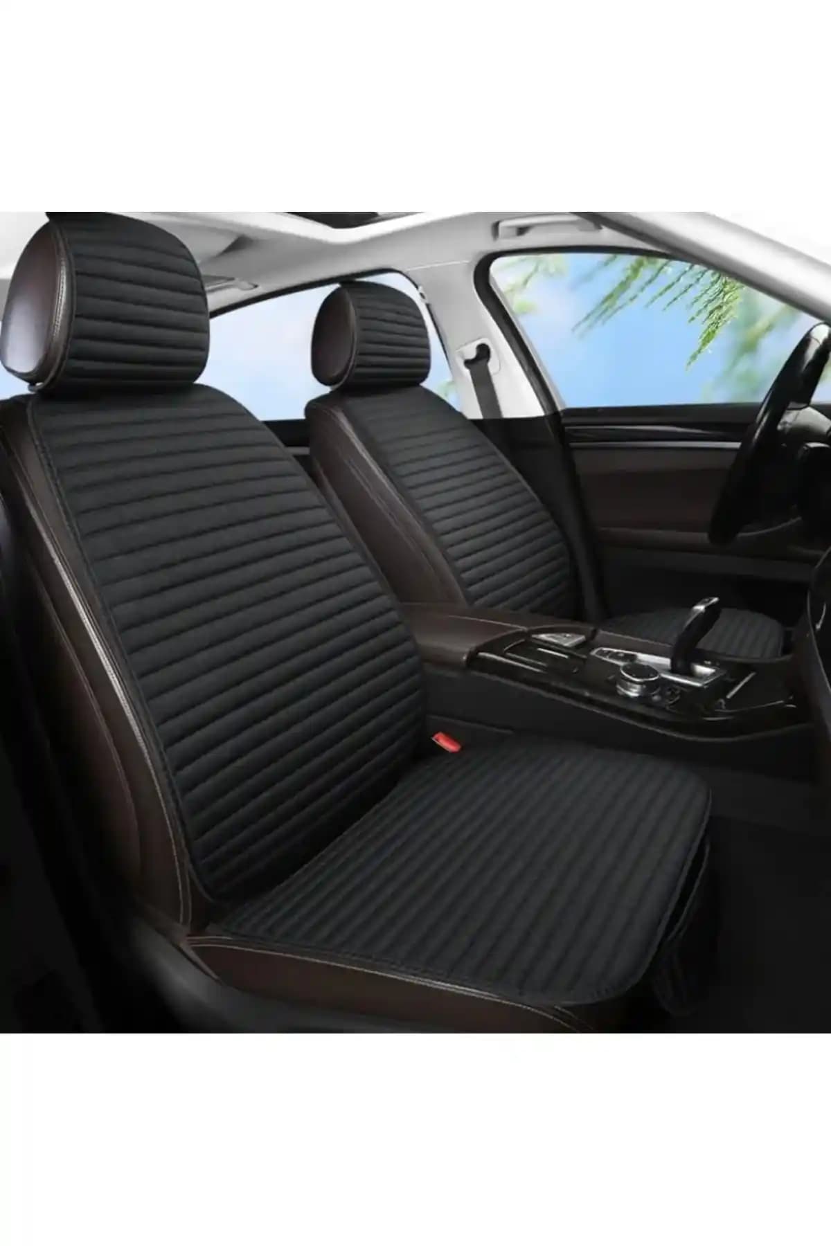 Genel Markalar Oto Keten Kumaş Nefes Alan Çepli Siyah Araba Koltuk Kılıfı Özellikleri ve Kullanım Avantajları
