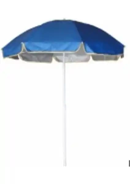 General Camp White 3578 Plaj Şemsiyesi Geniş Gölgelik ve UV Koruma Özelliğiyle