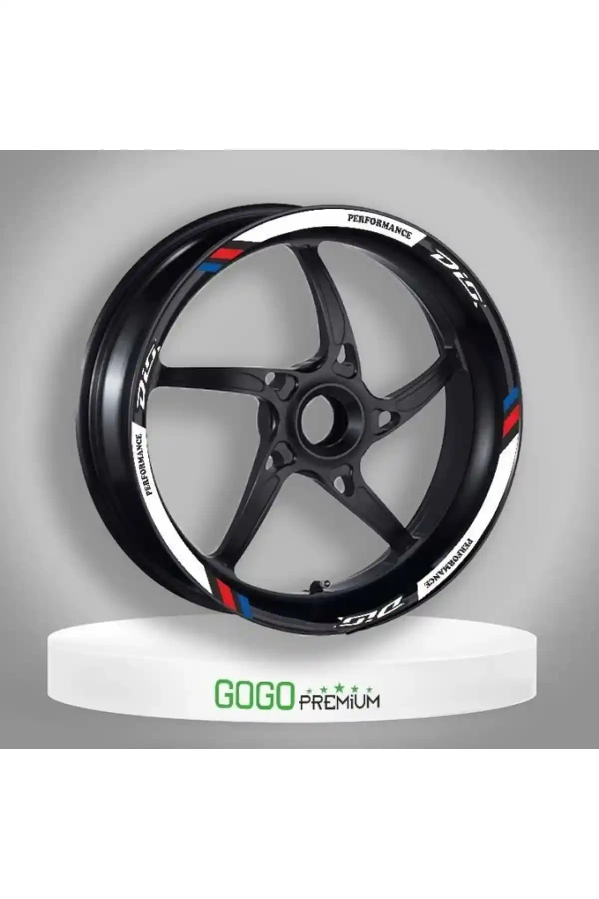 Gogo M Power Beyaz Honda Pcx Uyumlu Jant Şeridi: Estetik ve Fonksiyonellik Sunan Modifikasyon Ürünü