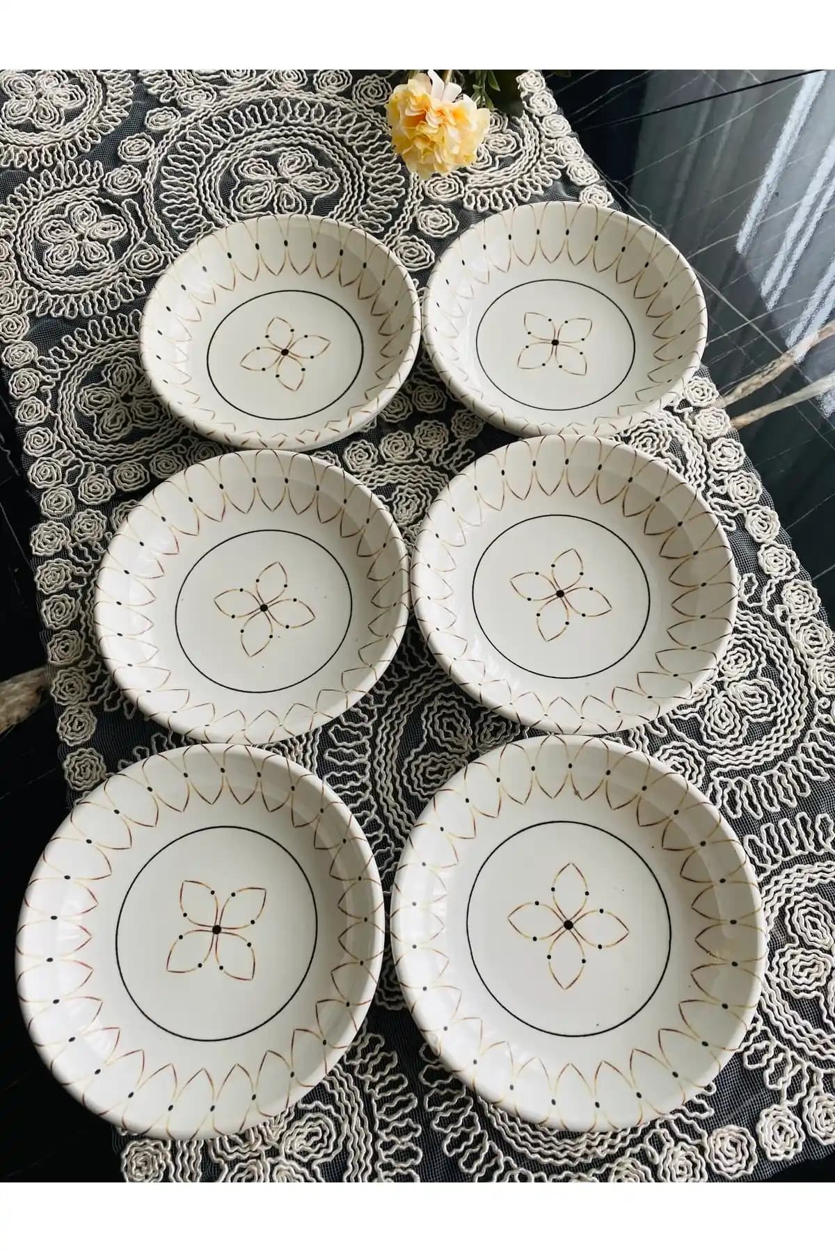 Gold Elips Model 6’lı Yuvarlak Kase Seti Modern ve Dayanıklı Mutfak Gereçleri