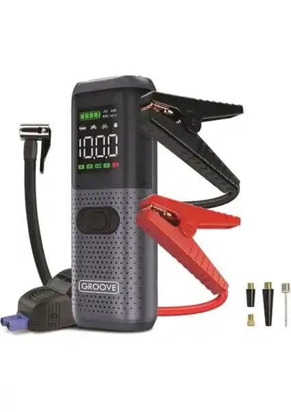 Groove HCB002 22000mAh Akü Takviye Cihazı ve Çok Fonksiyonlu Jump Starter