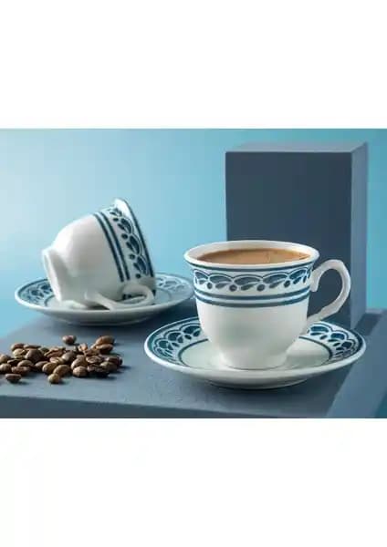 İngiliz Evi Axis Porselen Kahve Fincan Takımı: Şık ve Kullanışlı 2'li Kahve Seti