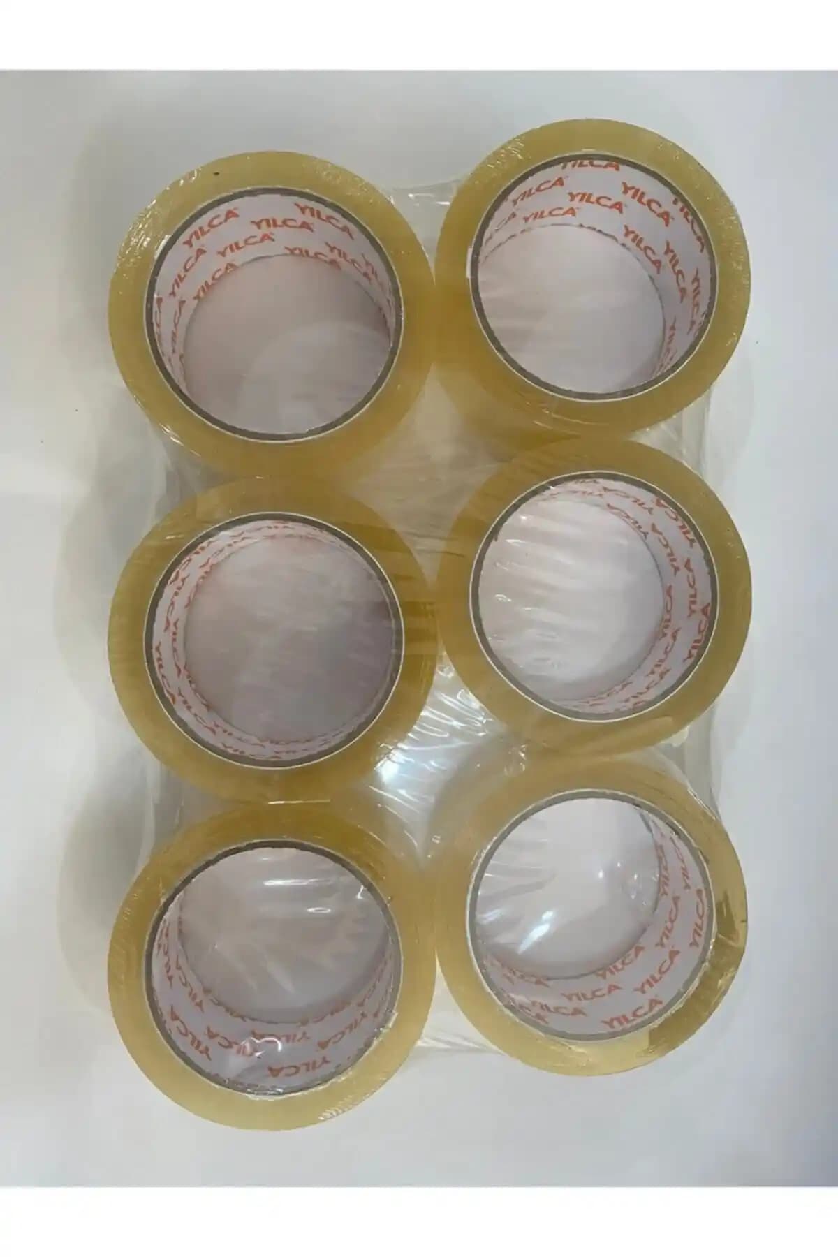 İŞILTI 100 Metre 6 Adet Koli Bantı Paketleme İşlemleriniz İçin Güçlü ve Pratik Çözüm