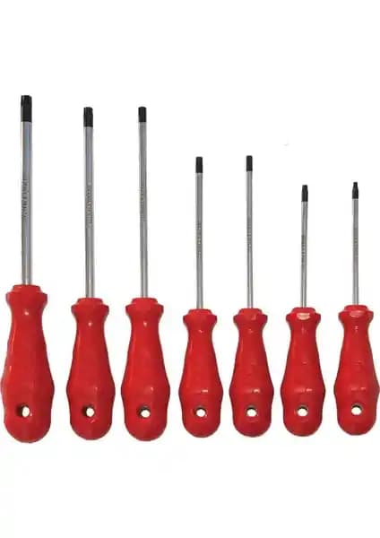 İzeltaş 4775008107 Torx Uçlu Tornavida Takımı - Dayanıklı ve Çok Yönlü Kullanım İçin