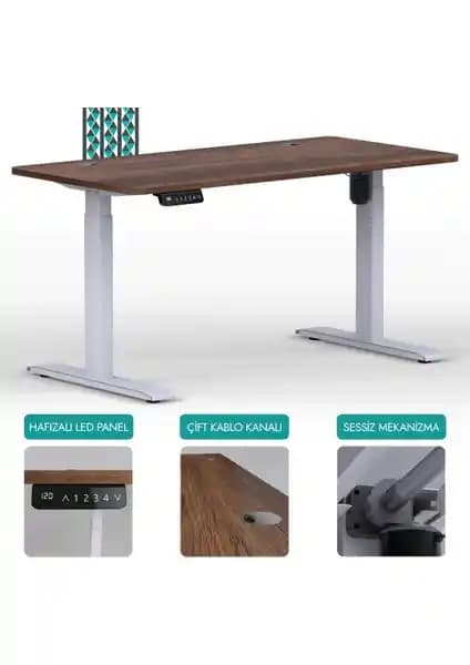 Karr Office O-Flex Elektrikli Yükseklik Ayarlı Masa: Ergonomik ve Dayanıklı Ofis Çözümü