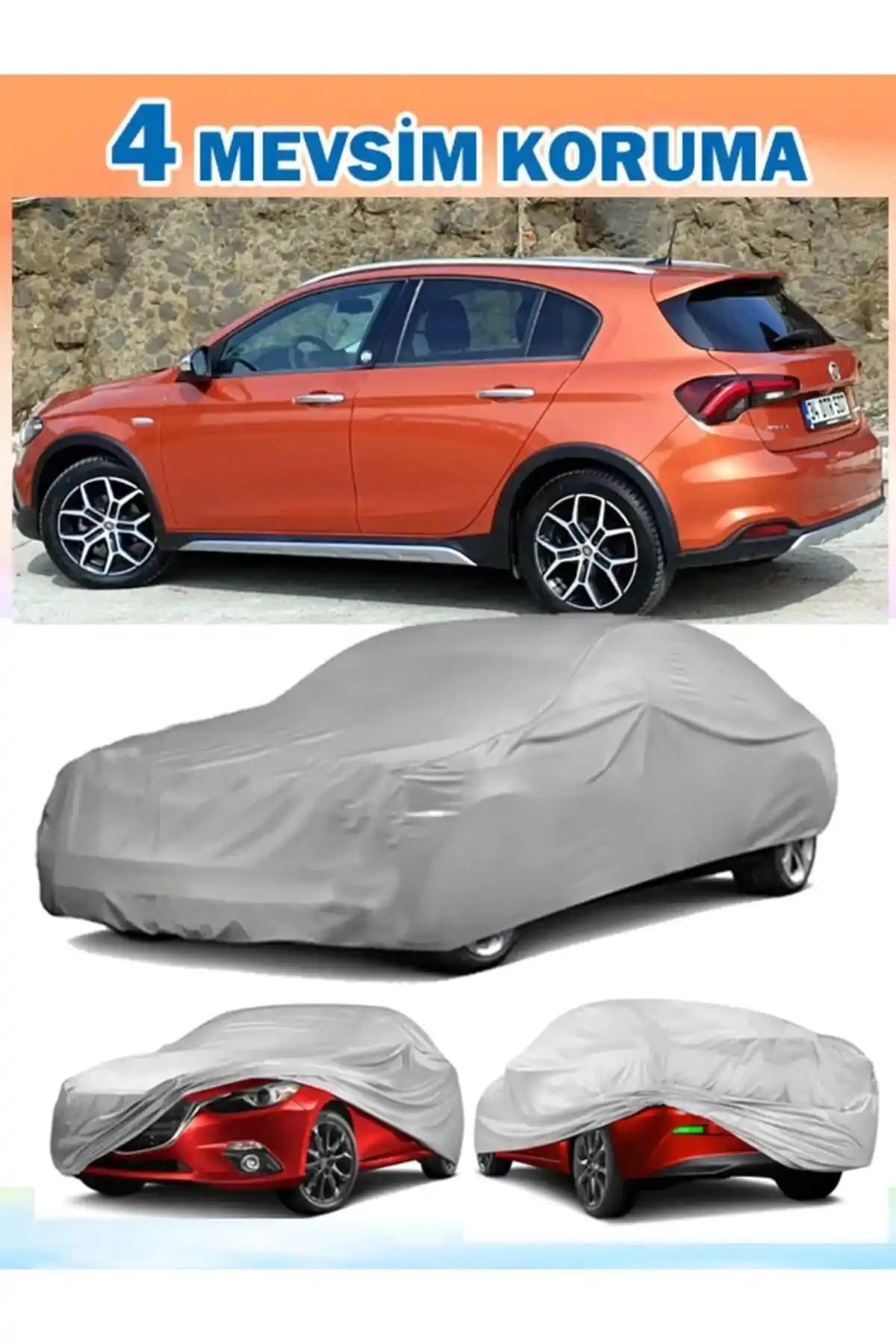 Kingstar Fiat Egea Cross Branda: Tüm Mevsim Kullanım İçin Dayanıklı Koruma Çözümü