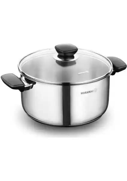 Korkmaz Kappa 20x10 cm Tencere: Dayanıklı ve Şık Mutfak Gereçleri İçin Uygun Seçenek