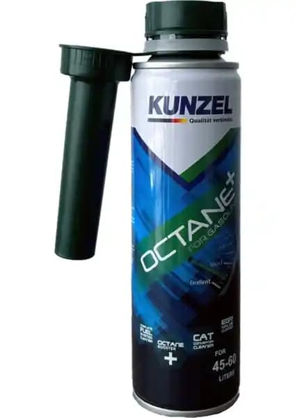 Kunzel Benzin Yakıt Katkısı Oktan Booster Plus ile Motor Performansını Artırın ve Temiz Tutun