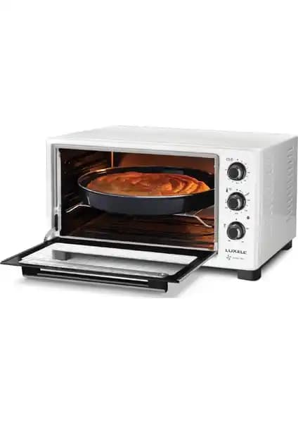 Luxell Lx-13575 40 Lt Beyaz Mini Fırın: Fonksiyonel ve Şık Mutfak Çözümü