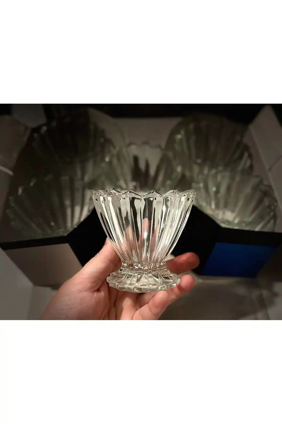 Magnolia Tatlı Seti 6 Adet 250 Ml Cam Kase ile Şık Sunumlar ve Pratik Kullanım