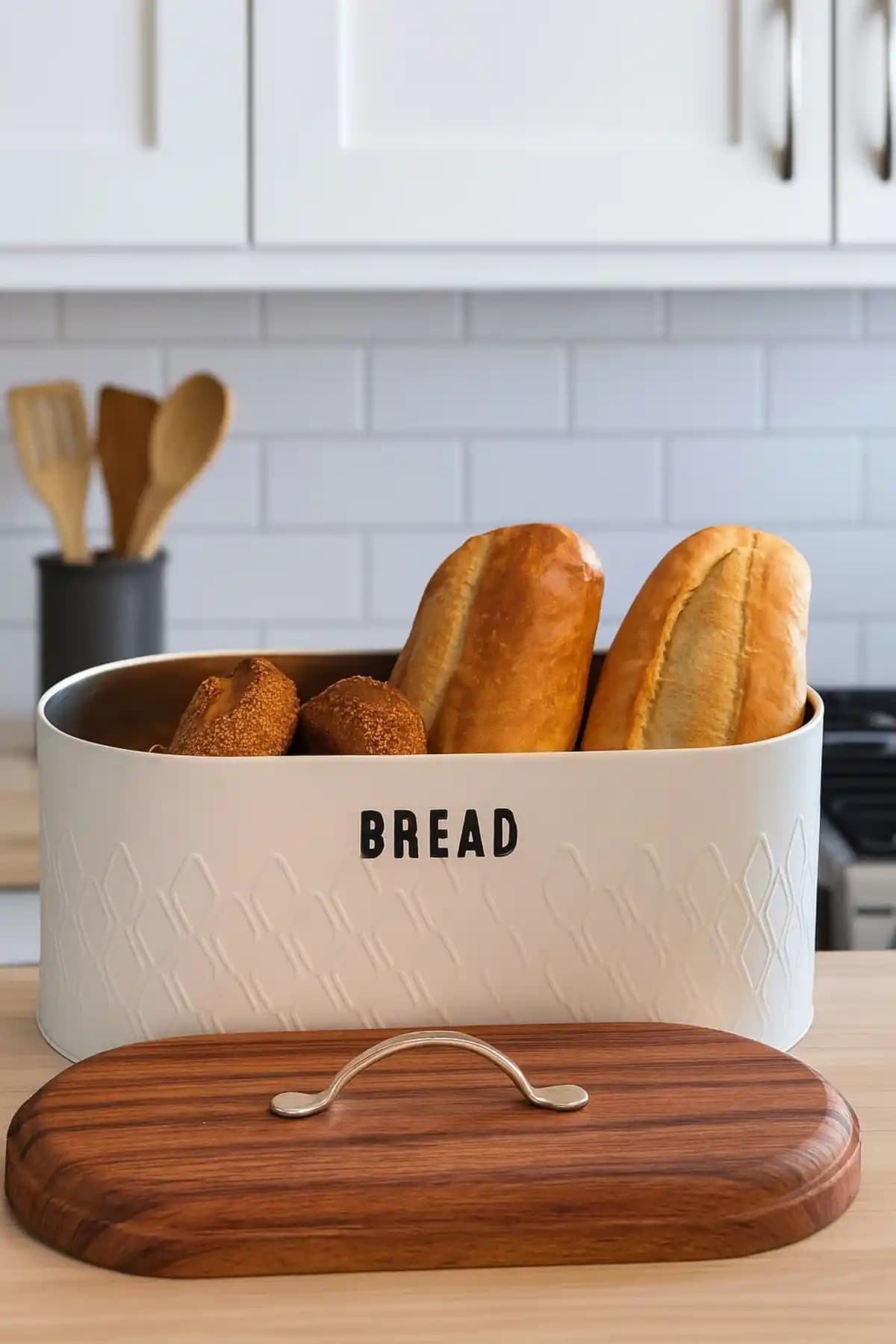 Makri Home Ekmeklik: Modern ve Dayanıklı Metal Tasarım ile Mutfak Dekorasyonunu Tamamlar