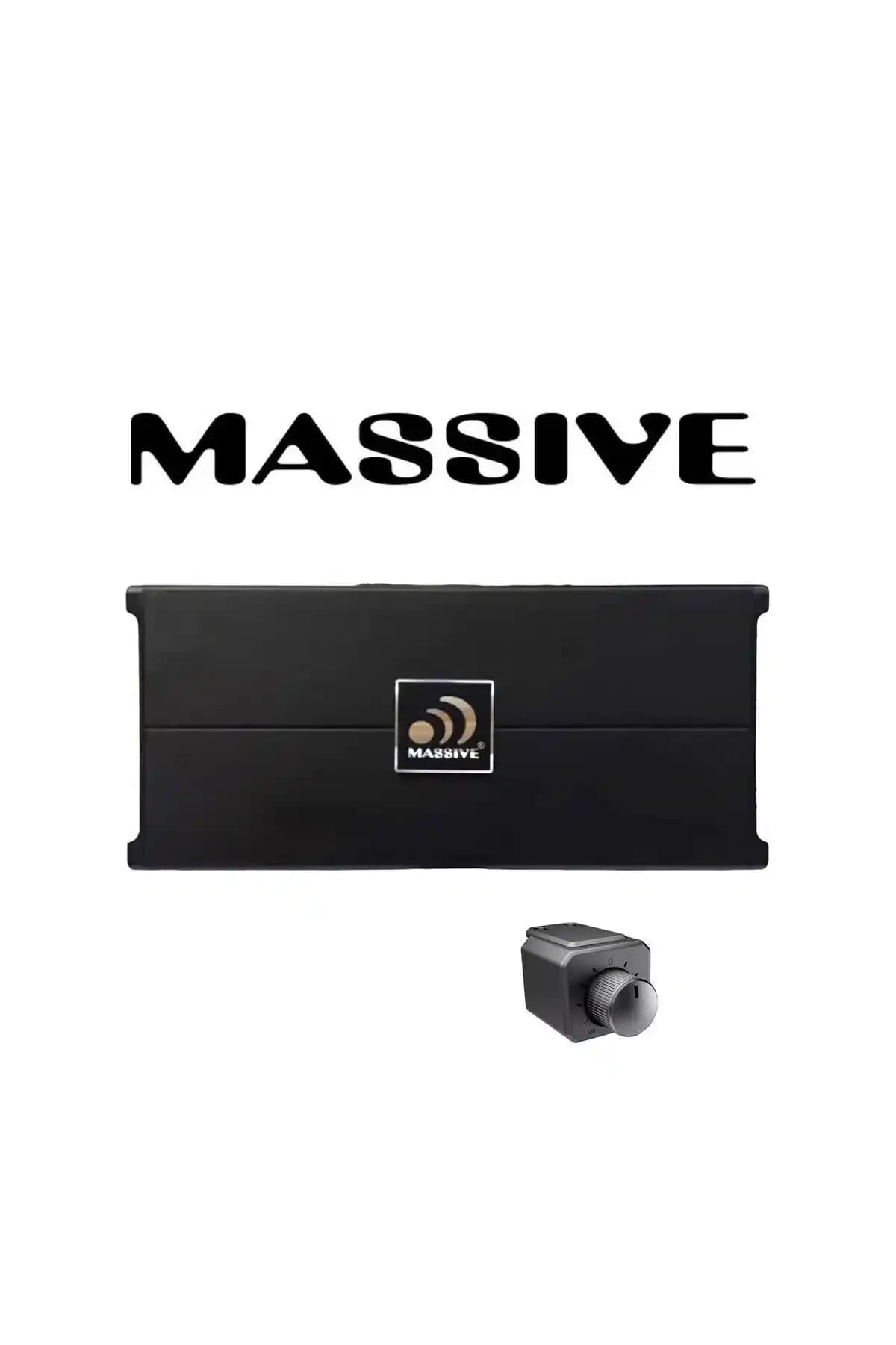 Massive MS-300RMS 4 Kanal Profesyonel Otomobil Amfisi Güç ve Kalitenin Buluşması