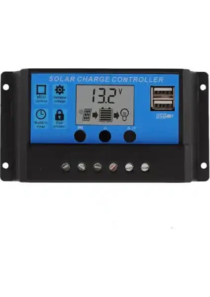 Mestech 30A 12/24V Solar Şarj Kontrol Cihazı Güç ve Güvenlik Bir Arada