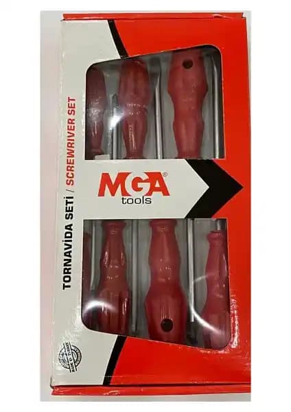 MGA TOOLS Mega Tornavida Seti 7 Parça: Dayanıklı ve Çok Yönlü Tamir Aletleri