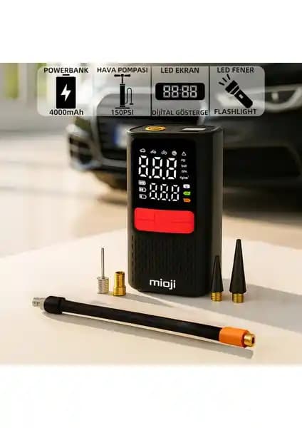 Mioji Mio 11C Taşınabilir Çok Yönlü Hava Pompası Özellikleri ve Kullanım Avantajları
