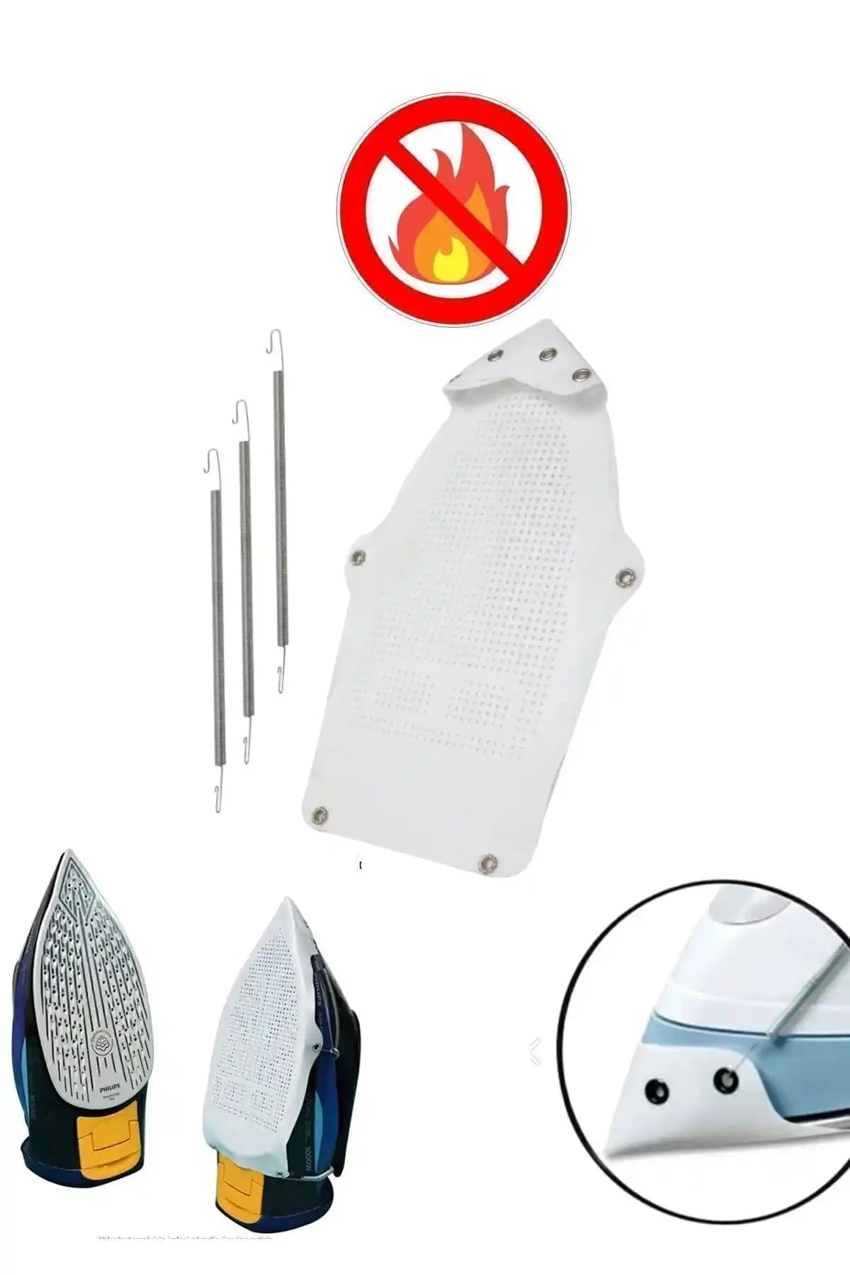 MNR Home Teflon Yanmaz Ütü Altlığı ile Ütüleme Deneyiminizi Geliştirin