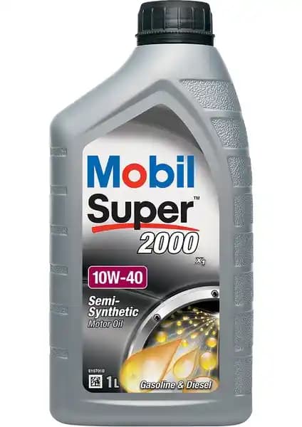 Mobil Super 2000 X1 10W-40 Motor Yağı: Yüksek Performans ve Güç Sağlayan Çözüm