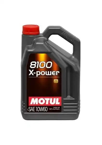Motul 8100 X-Power 10W-60 4 Litre Motor Yağı: Yüksek Performans ve Güvenilirlik İçin Idealdir