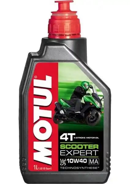 Motul Scooter Expert 4T 10W40 Ma 1Lt: Scooter Motorları İçin Yüksek Performanslı Yağ Seçeneği