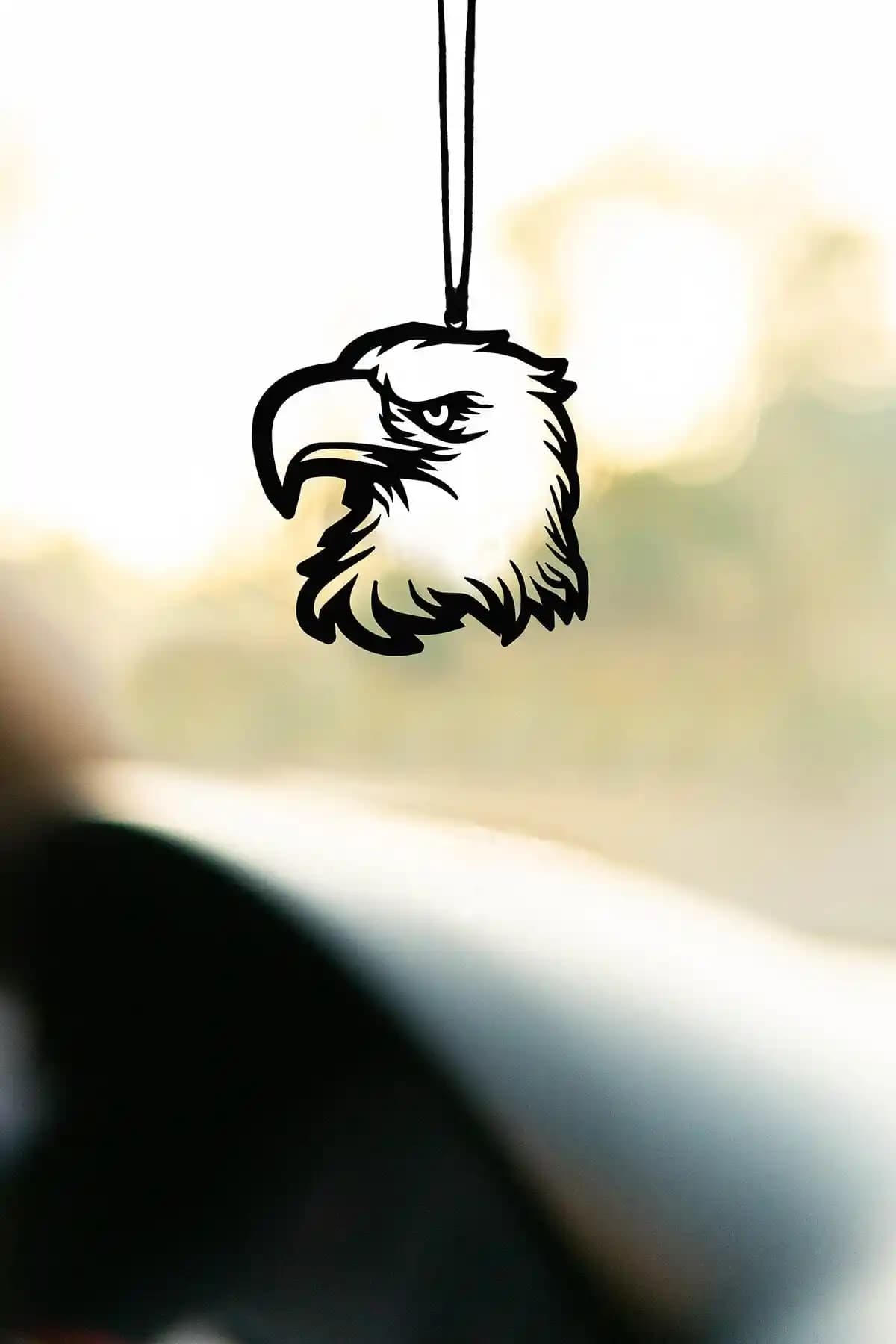 Mufamet Metal Kartal Silüet Dikiz Aynası Süsü Otomobilinizin Estetiğini Artırır