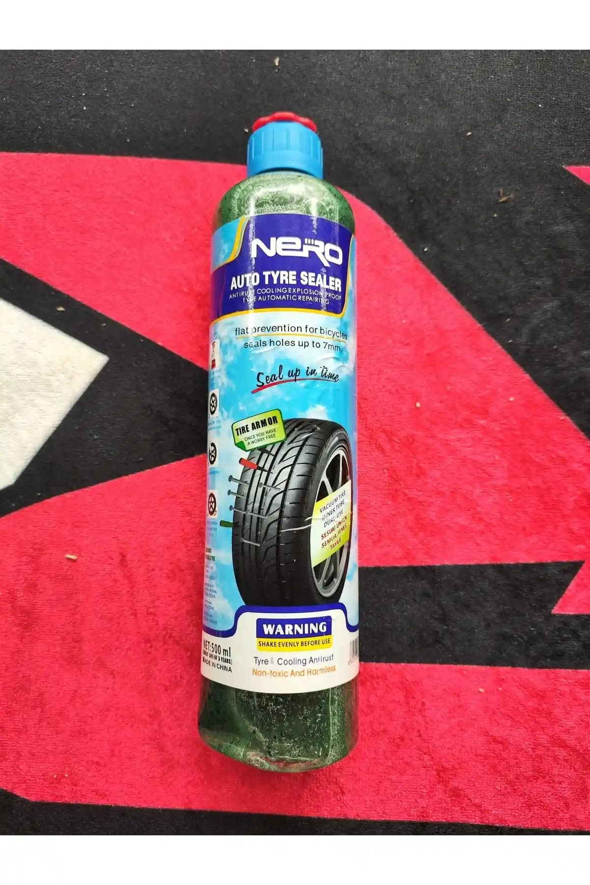 Nero Lastik Patlak Sıvısı: Hızlı ve Pratik Lastik Tamir Çözümü