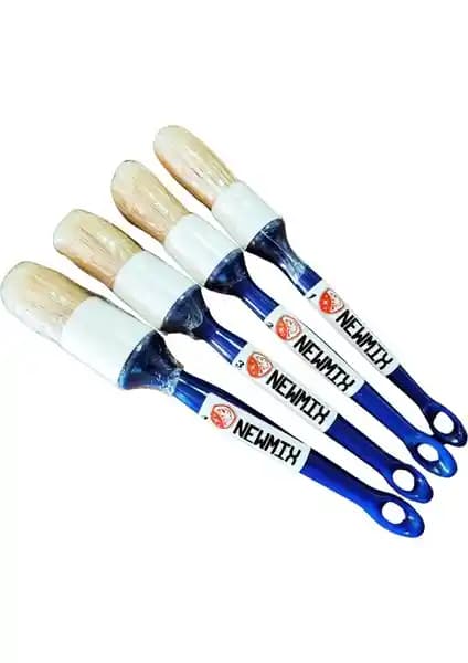 Newmix 4'lü Oto Bakım Detay Fırça Seti ile Araç Temizliğinde Yenilikçi Çözüm