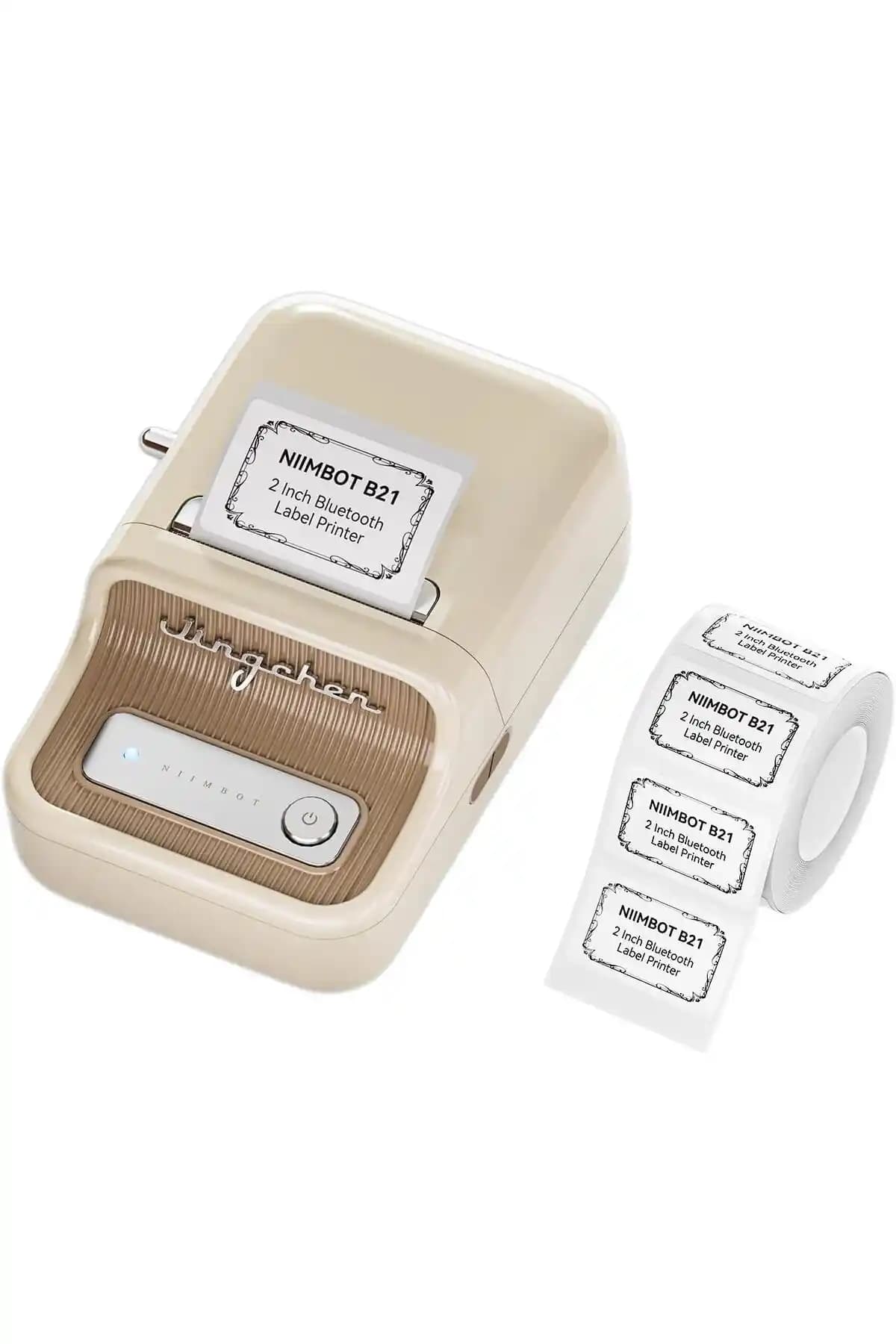 NiiMbot KREM RENK Niimbot B21S Bluetooth Taşınabilir Termal Etiket Yazıcı Özellikleri ve Kullanım Alanları