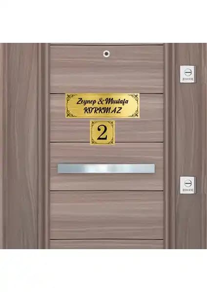 Obibaskı Metal Kapı İsimliği ve Kapı Numarası Ürünleri - Dayanıklı ve Kolay Uygulama