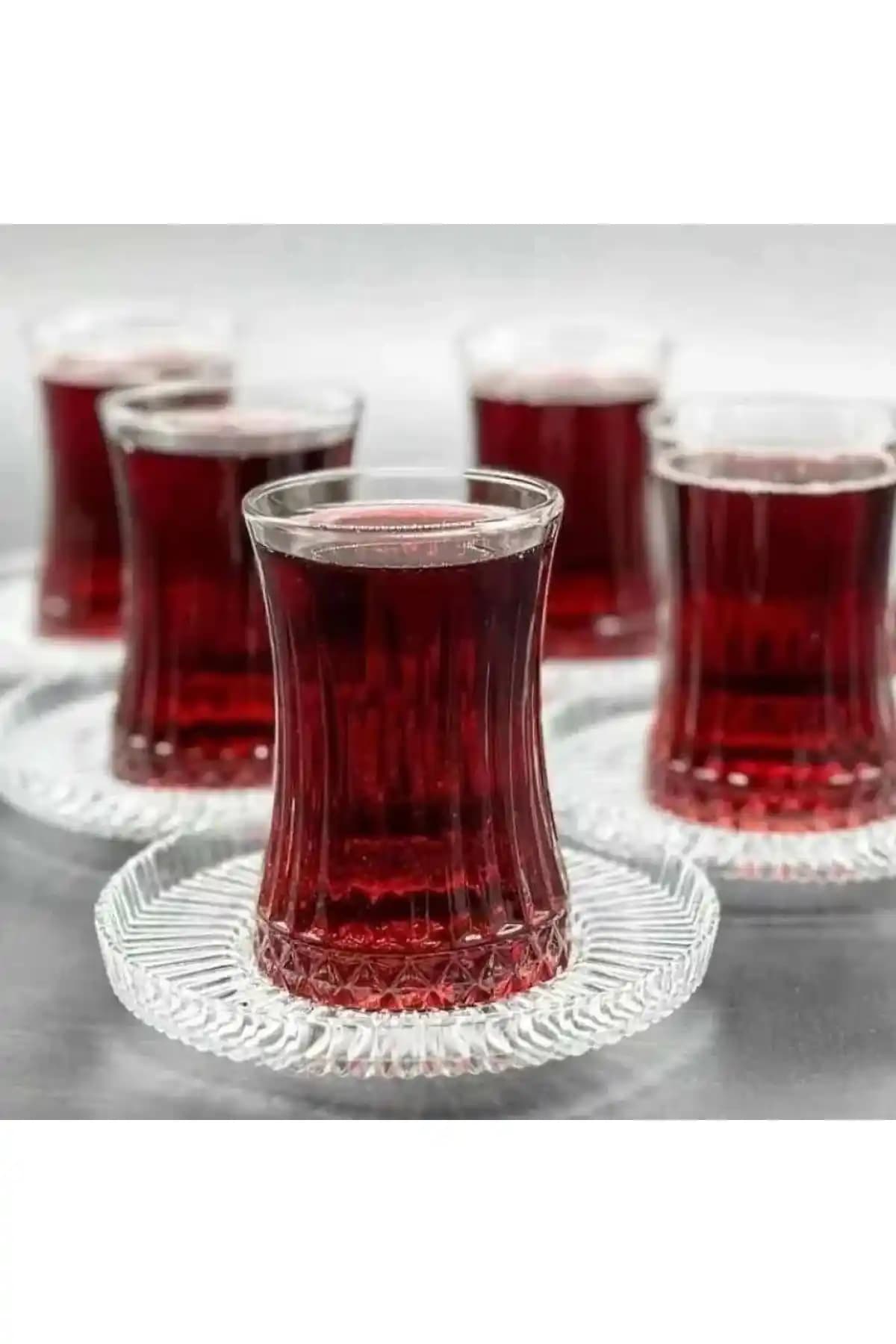 Paşabahçe Elysia 12 Parça Çay Takımı Seti Modern Tasarım ve Dayanıklılık