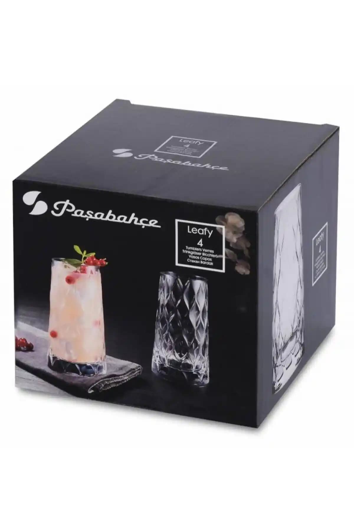 Paşabahçe Leafy Meşrubat Bardağı: Şık ve Dayanıklı Cam Tasarımıyla Günlük Kullanım ve Davetler İçin Uygun