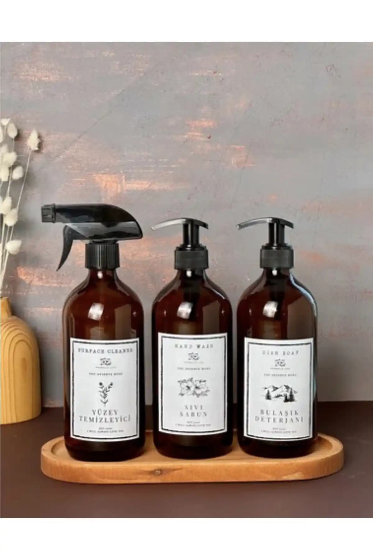 Pembelia Life Ahşap Standlı 3'lü Amber Cam Temizlik Seti Detaylı İnceleme ve Kullanıcı Yorumları