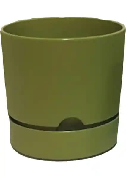 Poliwork Begonya 18 cm Tabaklı Saksı: Modern Tasarım ve Dayanıklı Malzeme Özellikleri