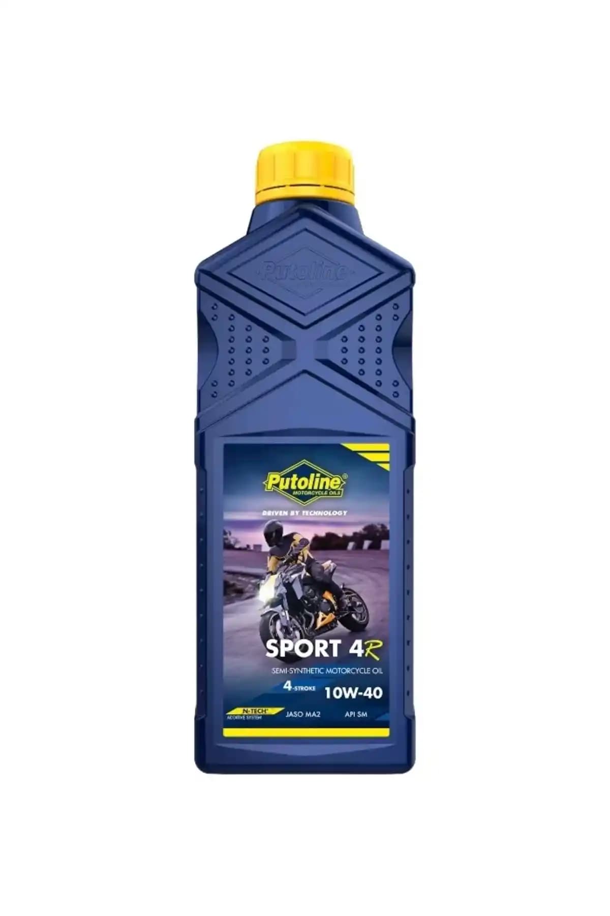 PUTOLINE Sport 4R 10W-40 N-Tech Motor Yağı: Yüksek Performans ve Güç Sağlayan Yarı Sentetik Yağ