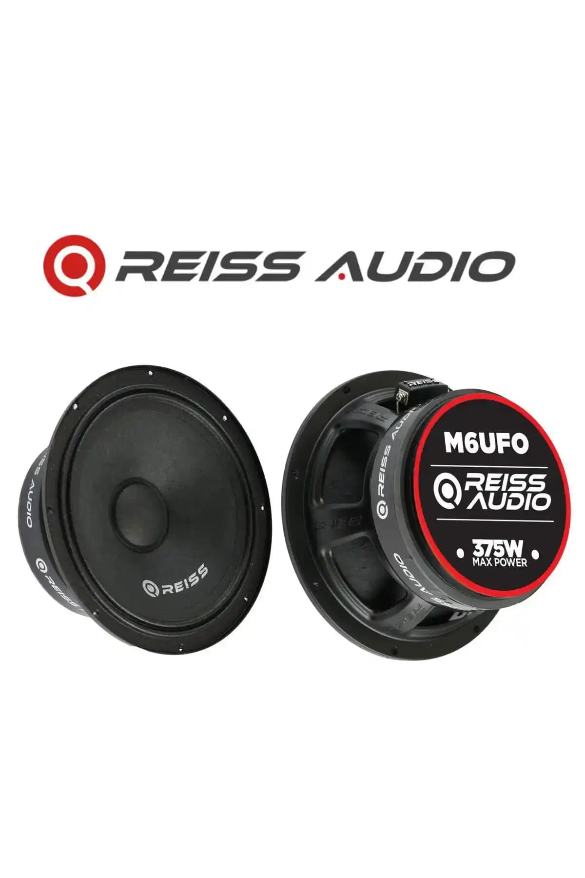 Reiss Audio RS-M6UFO Profesyonel Otomobil İçin Yüksek Güçlü Midrange Hoparlör
